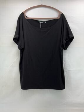 NWT Black Aifer XL t-shirt with cuff sleeves